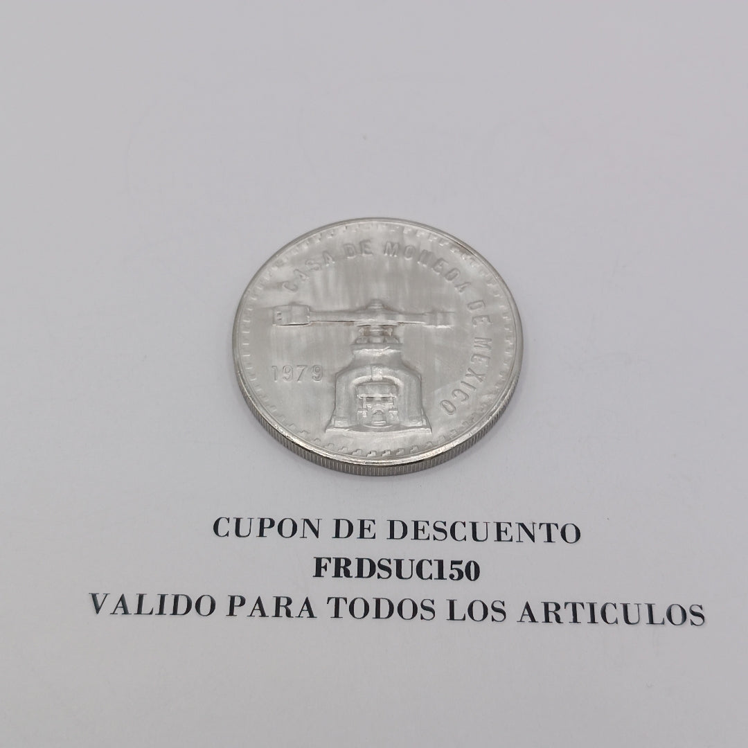 MEDALLA CONMEMORATIVA PLATA 33,70 GRMS (SEMINUEVO)