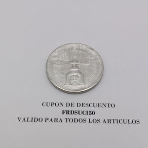 MEDALLA CONMEMORATIVA PLATA 33,70 GRMS (SEMINUEVO)