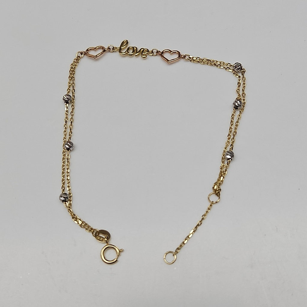 PULSERAS DAMA ORO 14K 1.6 (NUEVO)