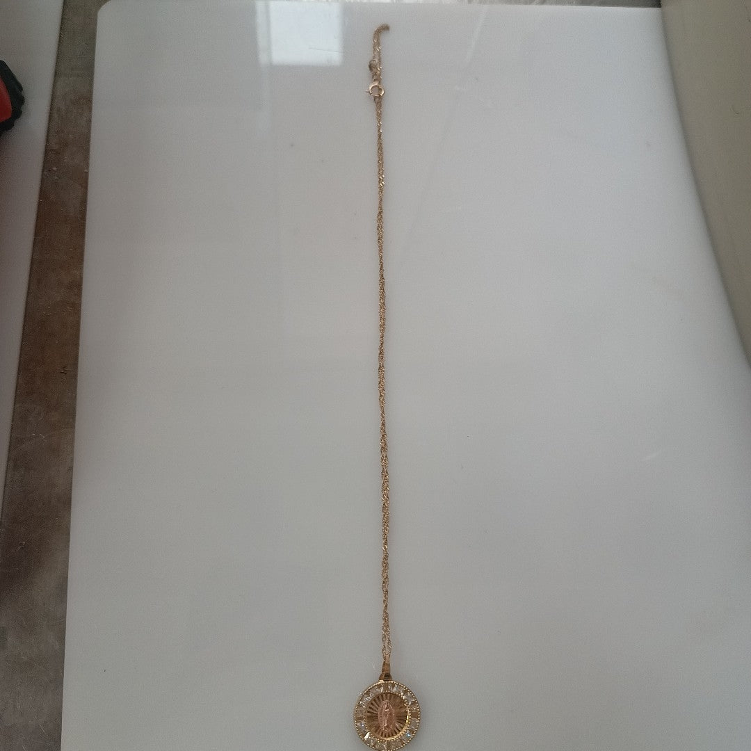 CADENA, DIJE ORO 10 K 2.4 GRMS (SEMINUEVO)