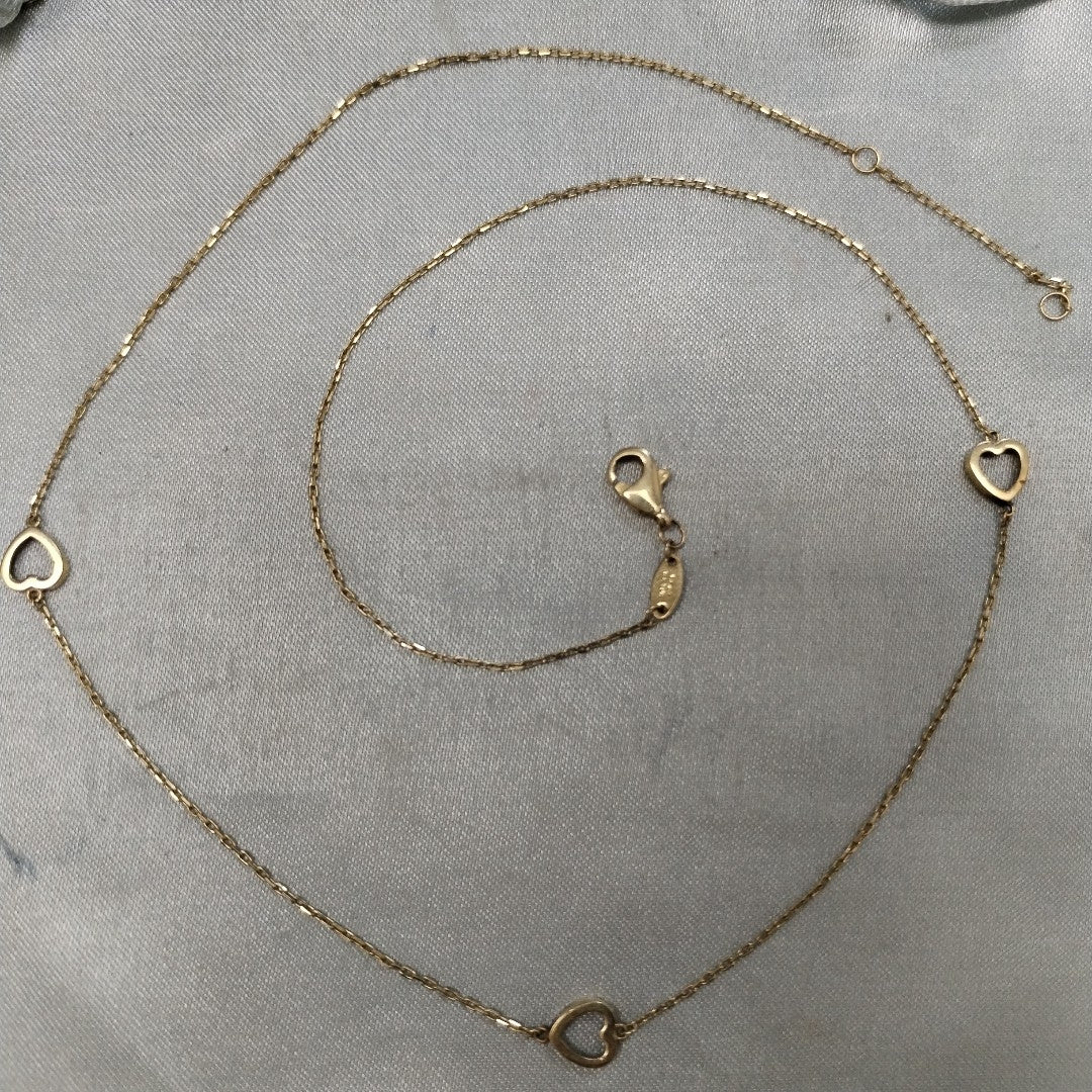 GARGANTILLA ORO 14 K 2.2 GRMS (SEMINUEVO)