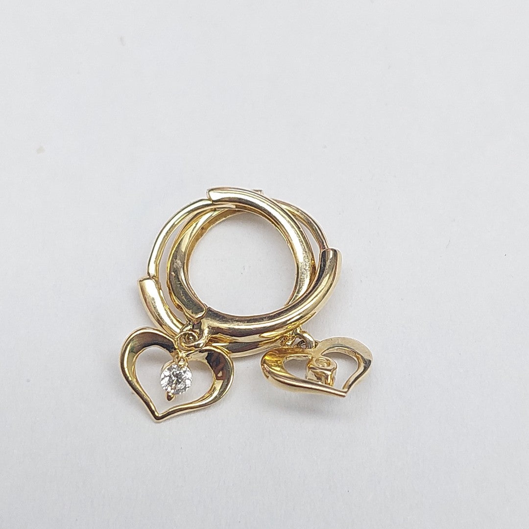 HUGGIES ORO 14K 1.3 (NUEVO)