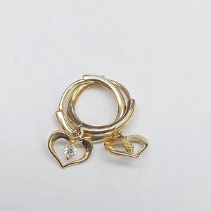 HUGGIES ORO 14K 1.3 (NUEVO)