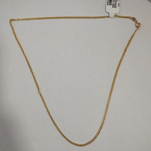 CADENA ORO 14 K 1.7 GRMS (SEMINUEVO)