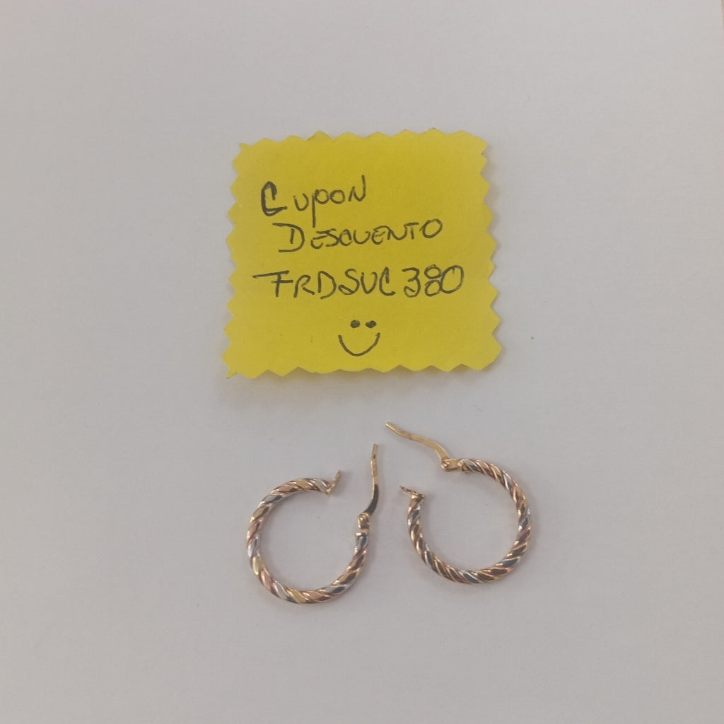 ARRACADAS ORO 14K 1.4 (NUEVO)