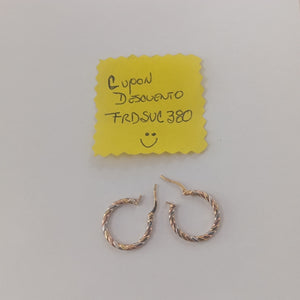 ARRACADAS ORO 14K 1.4 (NUEVO)