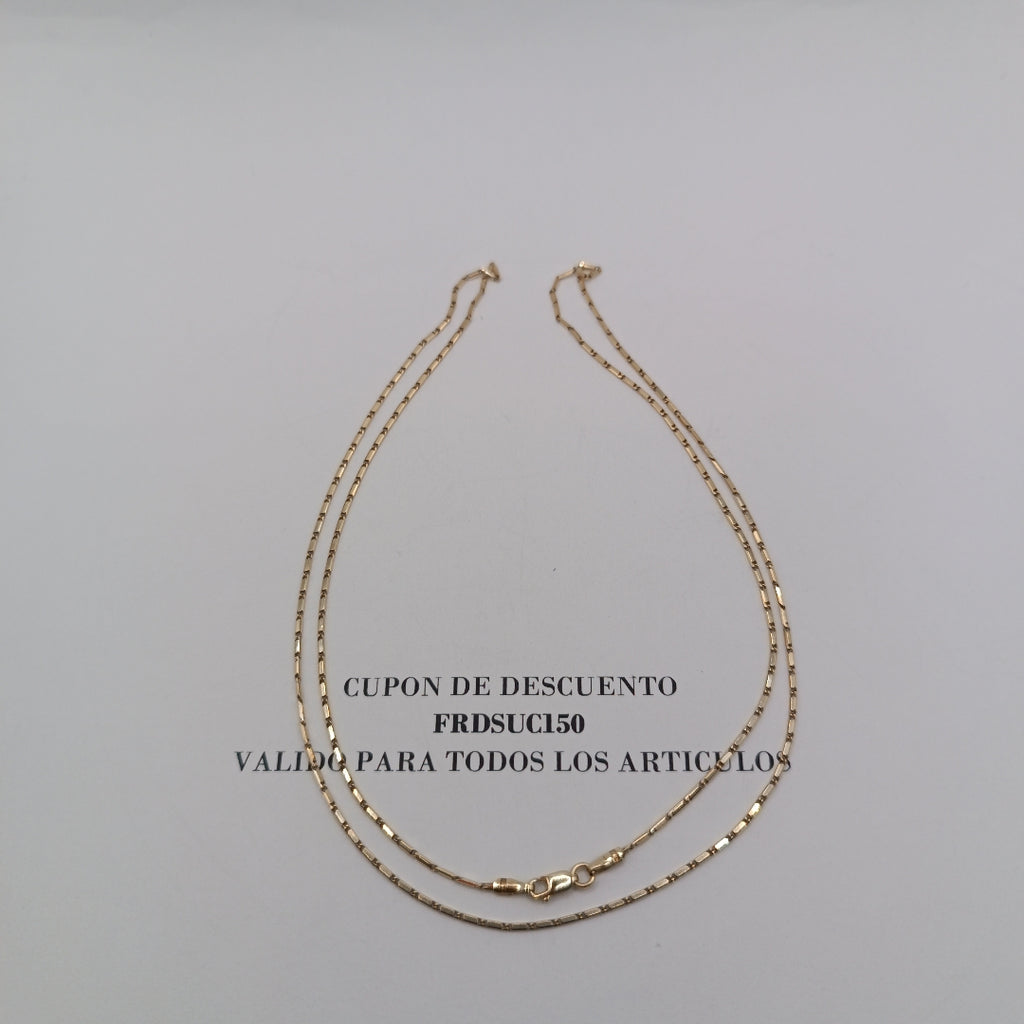 CADENA ORO 14 K 4 GRMS (SEMINUEVO)