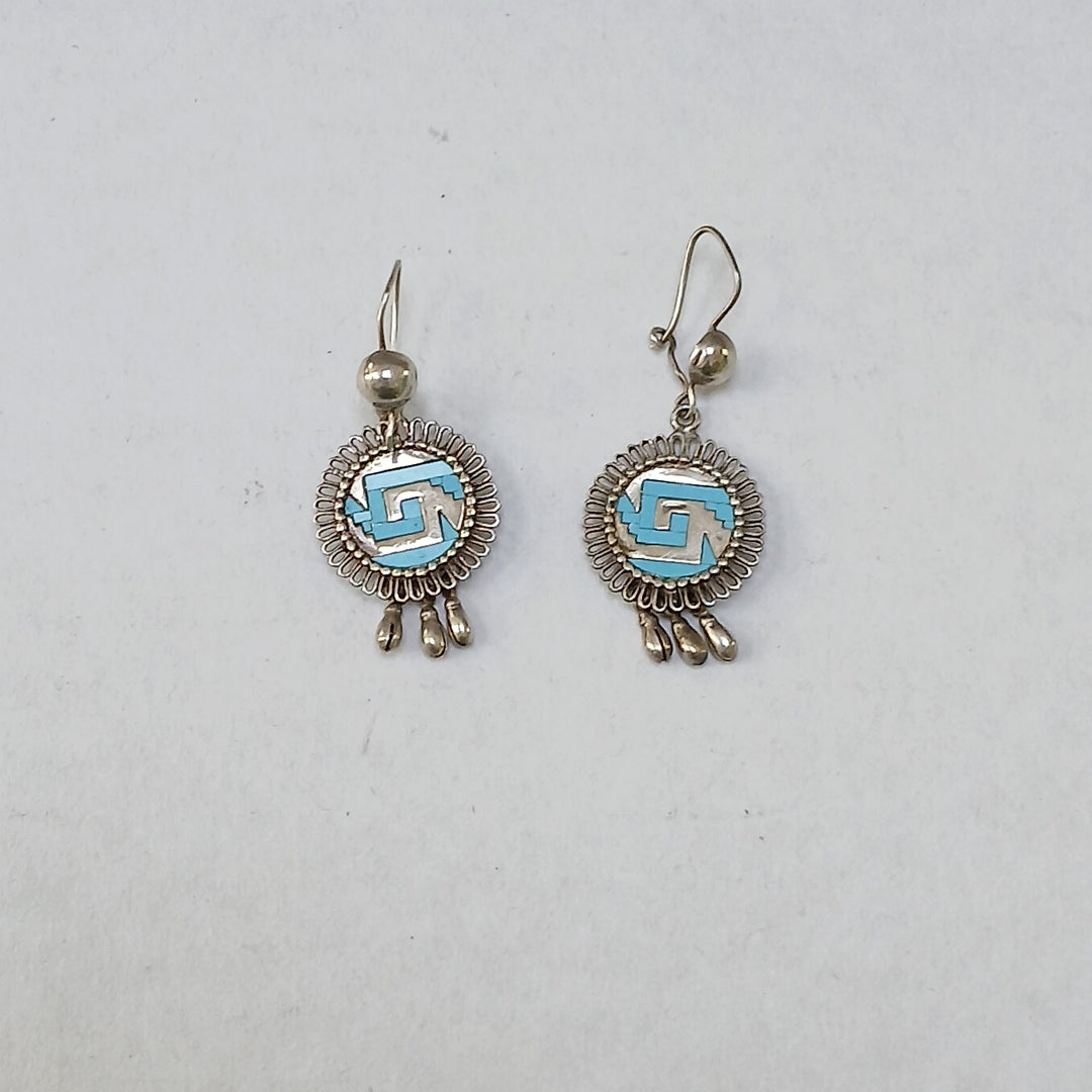 ARETES PAR PLATA 4,80 GRMS (SEMINUEVO)