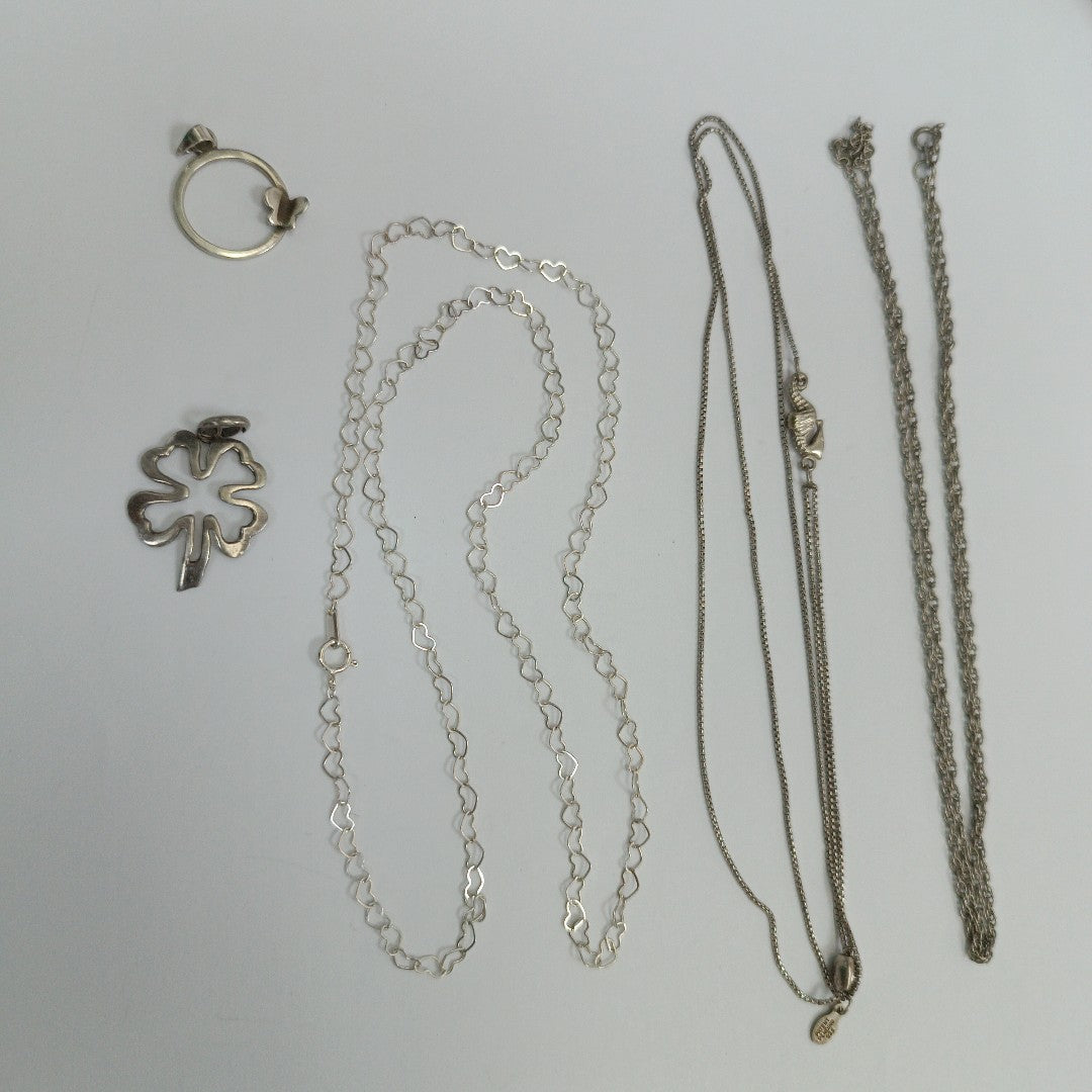 CADENA, DIJE PLATA 13.7 GRMS (SEMINUEVO)