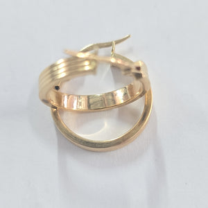ARRACADAS PAR ORO 14 K 3.1 GRMS (SEMINUEVO)