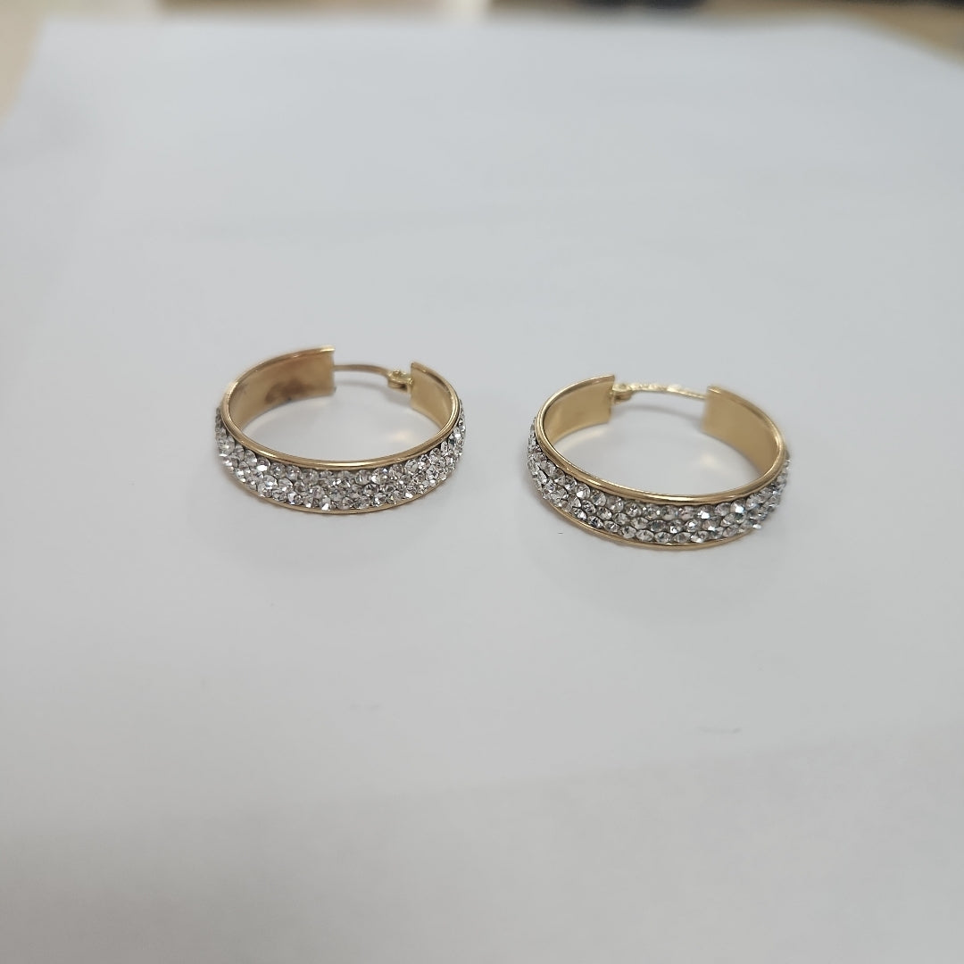 ARRACADAS PAR ORO 14 K 2.9 GRMS (SEMINUEVO)