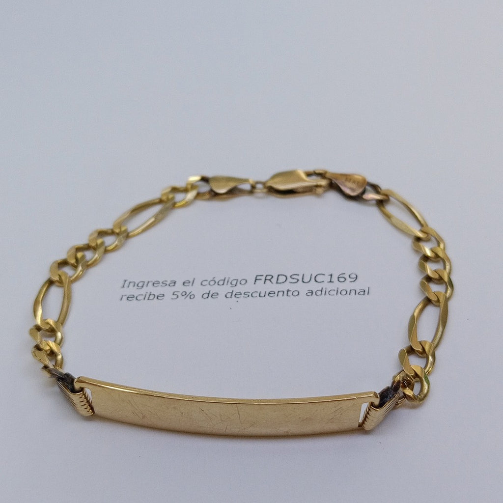 ESCLAVA ORO 14 K 11,80 GRMS (SEMINUEVO)