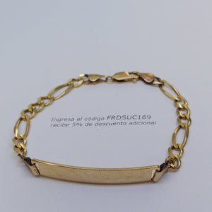 ESCLAVA ORO 14 K 11,80 GRMS (SEMINUEVO)