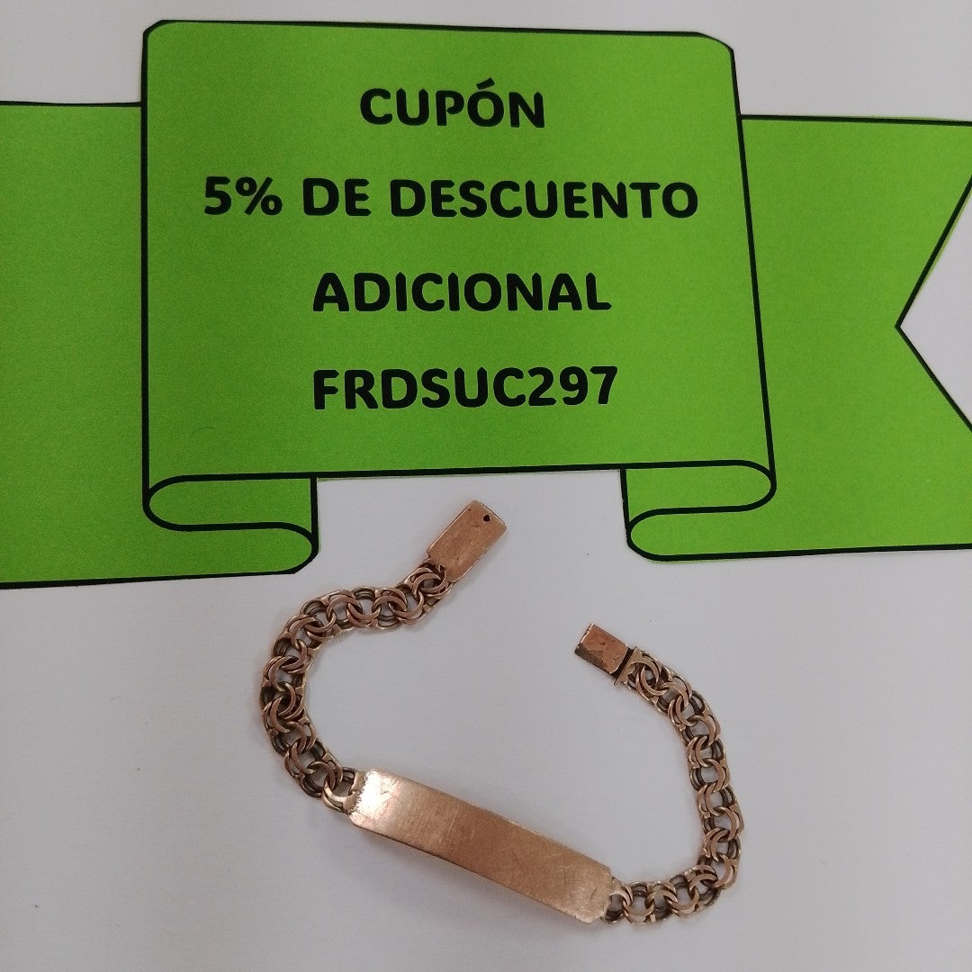 ESCLAVA ORO 10 K 4,60 GRMS (SEMINUEVO)
