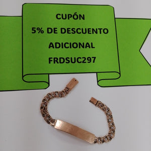 ESCLAVA ORO 10 K 4,60 GRMS (SEMINUEVO)