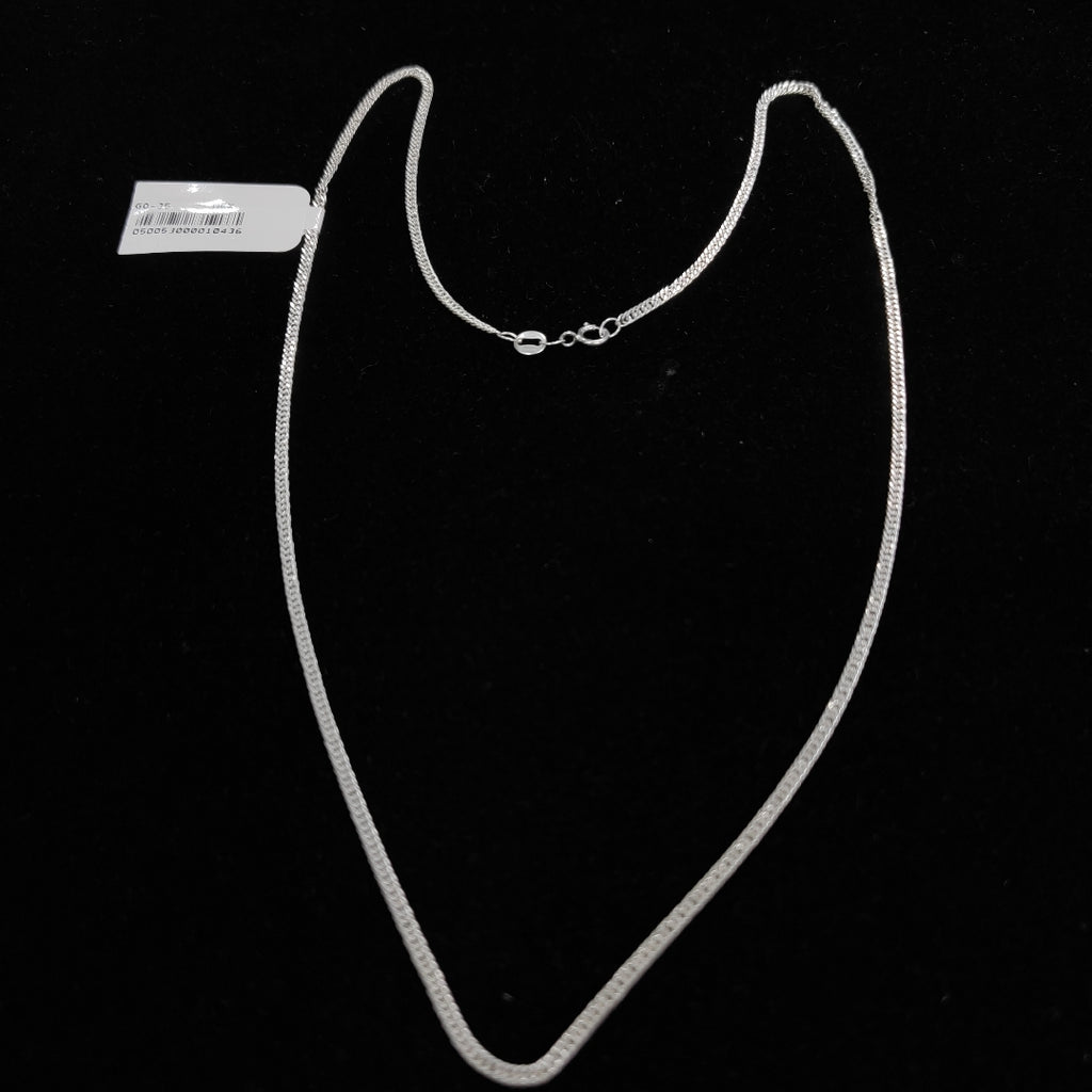 CADENA BARBADA PLATA .925 50 CM 4.12 GR (NUEVO)
