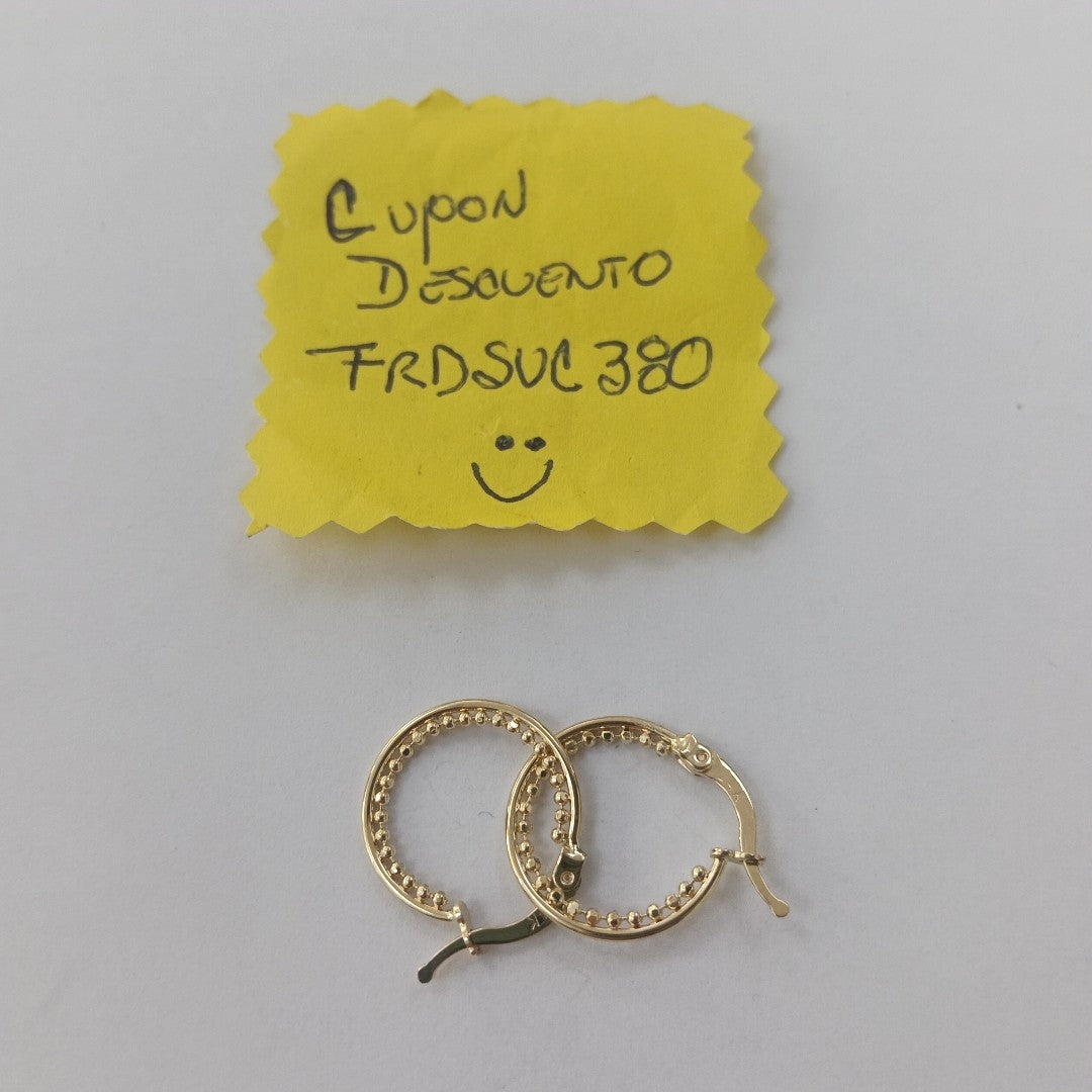ARRACADAS ORO 14K 1.7 (NUEVO)