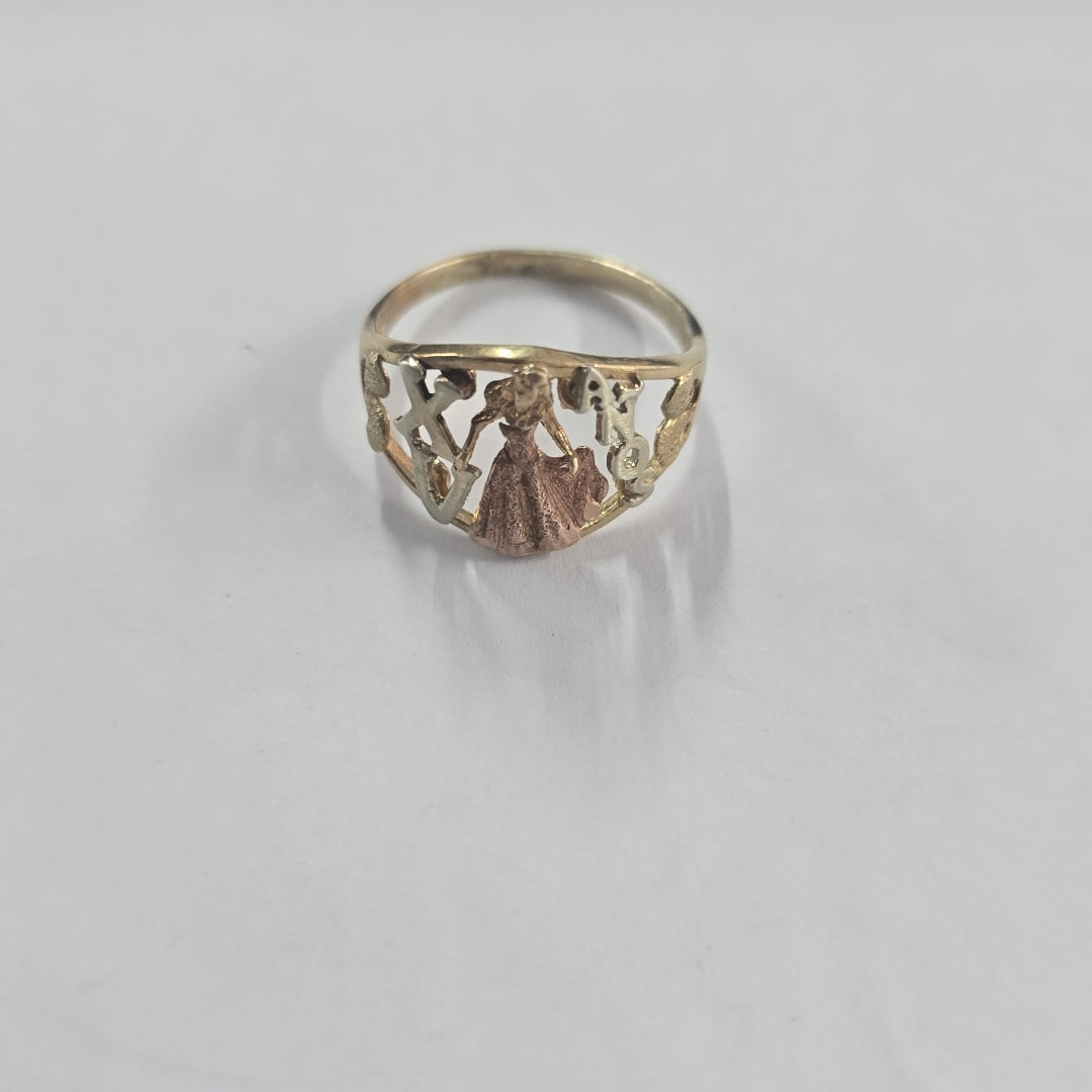 ANILLITO ORO 10 K 2 GRMS (SEMINUEVO)