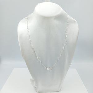 CADENA CORAZONES PLATA .925 55 CM 2.72 GR (NUEVO)