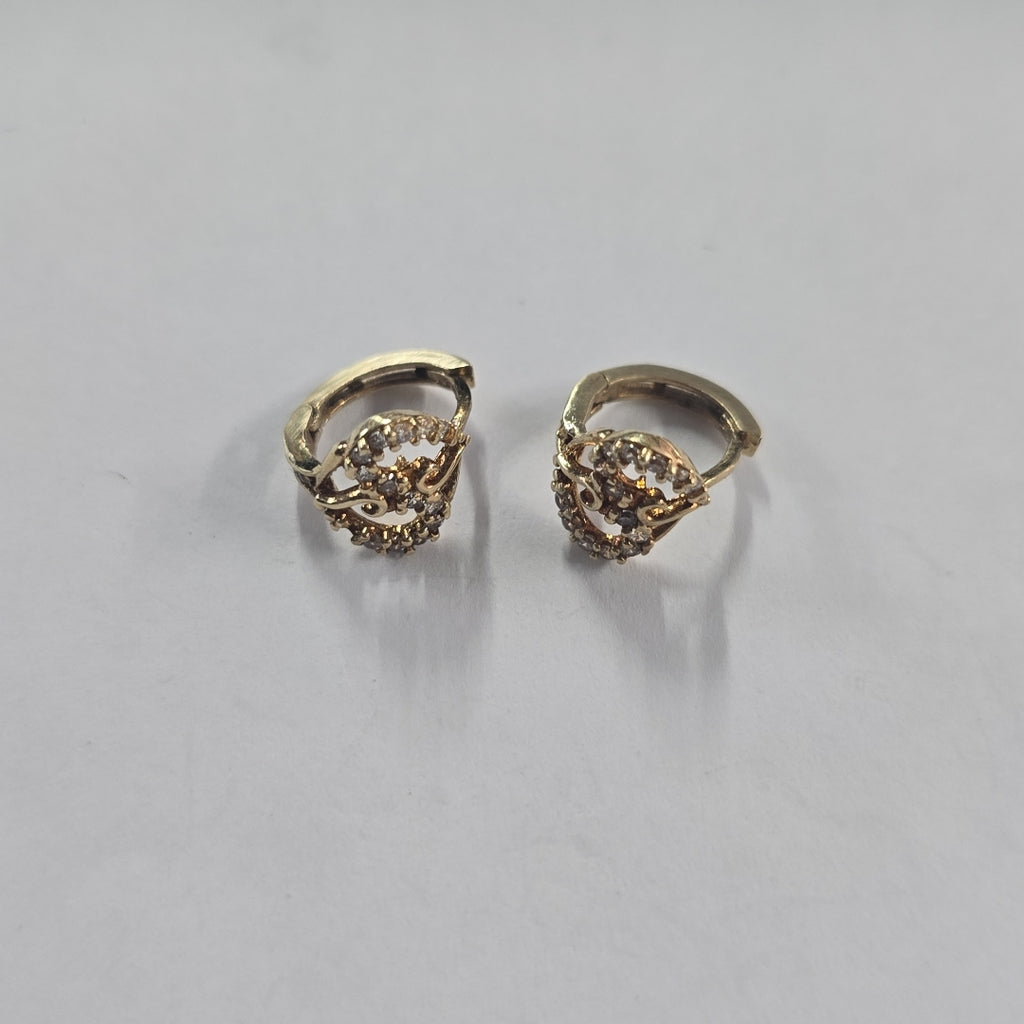 ARETES PAR ORO 10 K 1.5 GRMS (SEMINUEVO)
