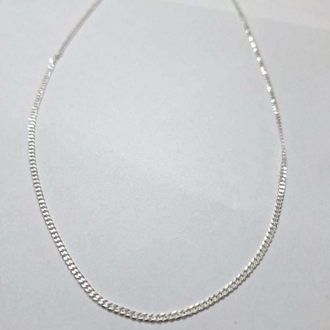 CADENA BARBADA PLATA .925 55 CM 5.03 GR (NUEVO)