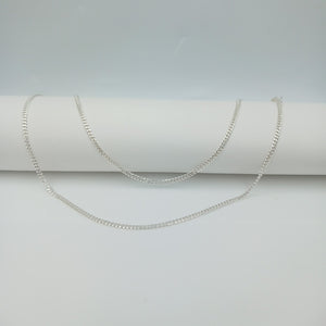 CADENA BARBADA PLATA .925 60 CM 6.63 GR (NUEVO)