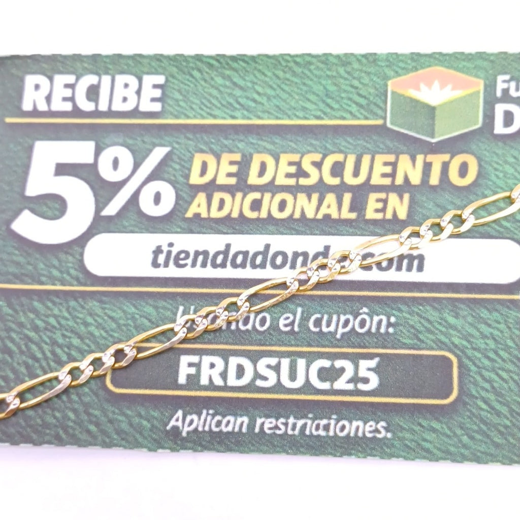 PULSERA TEJIDO 3X1 3.4G 18 CM (NUEVO)
