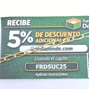 PULSERA TEJIDO ESLABONES 4G 18 CM (NUEVO)