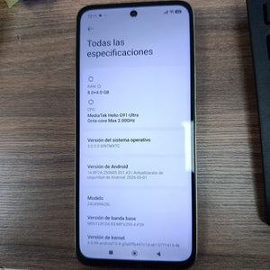 CELULAR XIAOMI REDMI 13 24049RN28L (2024) 256 GB 8 GB RAM