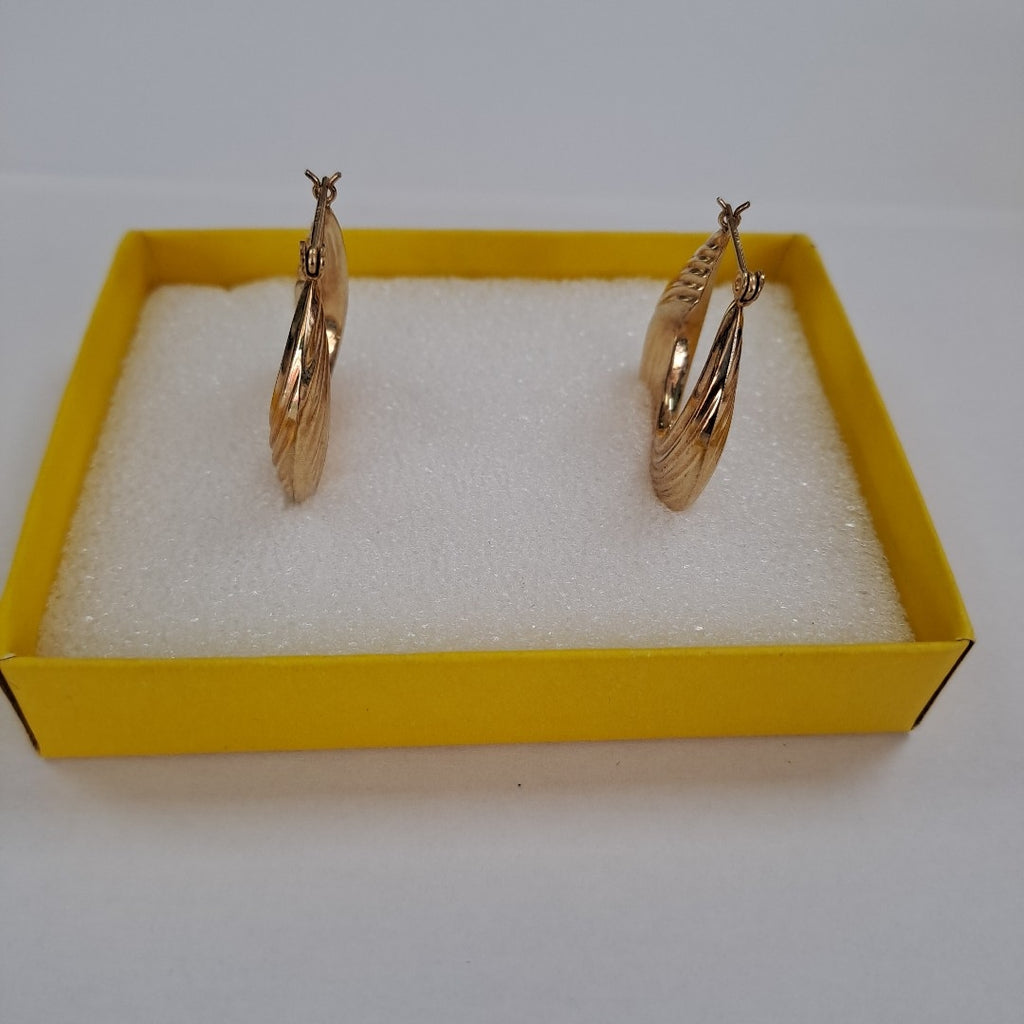 ARRACADAS PAR ORO 14 K 3,50 GRMS (SEMINUEVO)