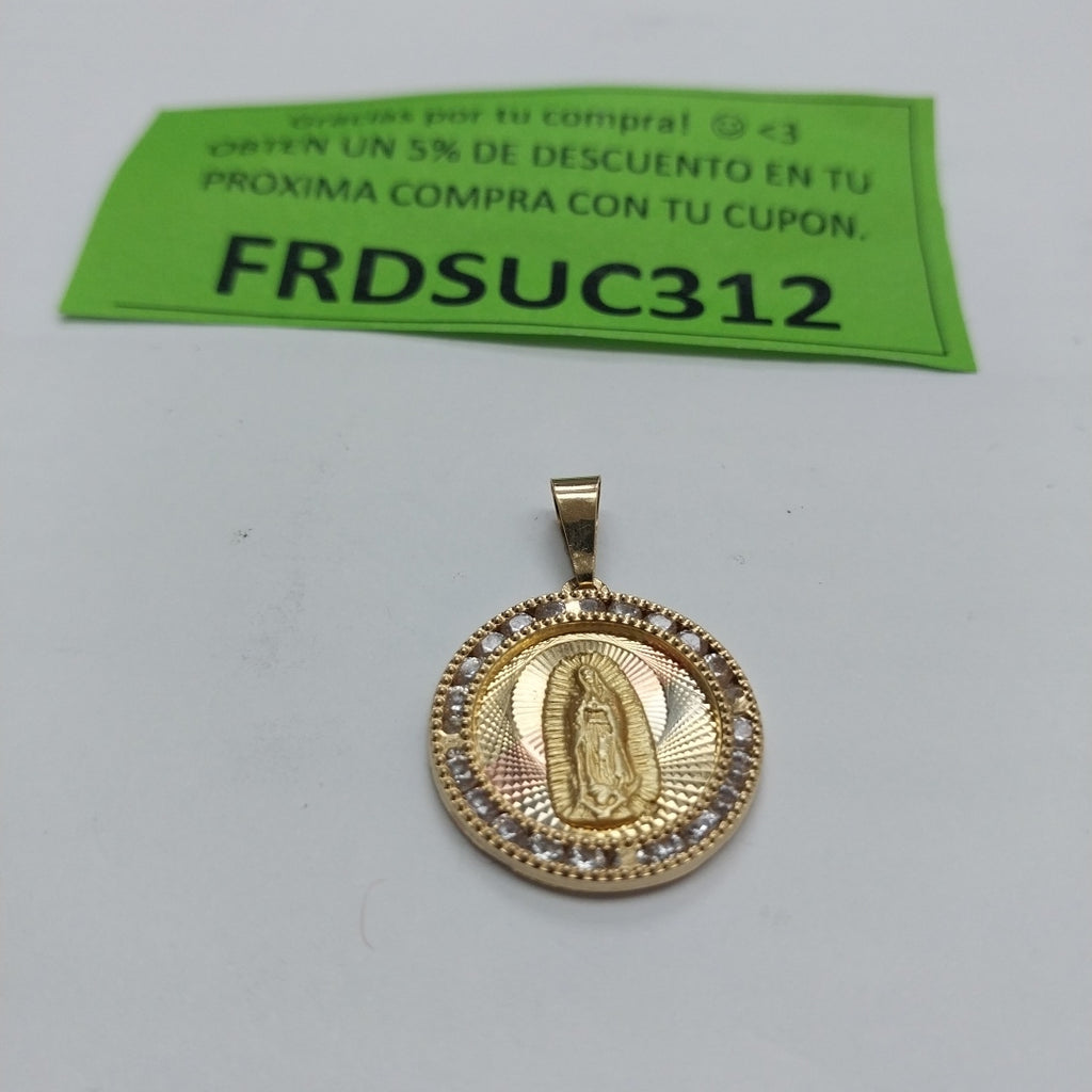 MEDALLA PERSONAL ORO 10 K 1.5 GRMS (SEMINUEVO)