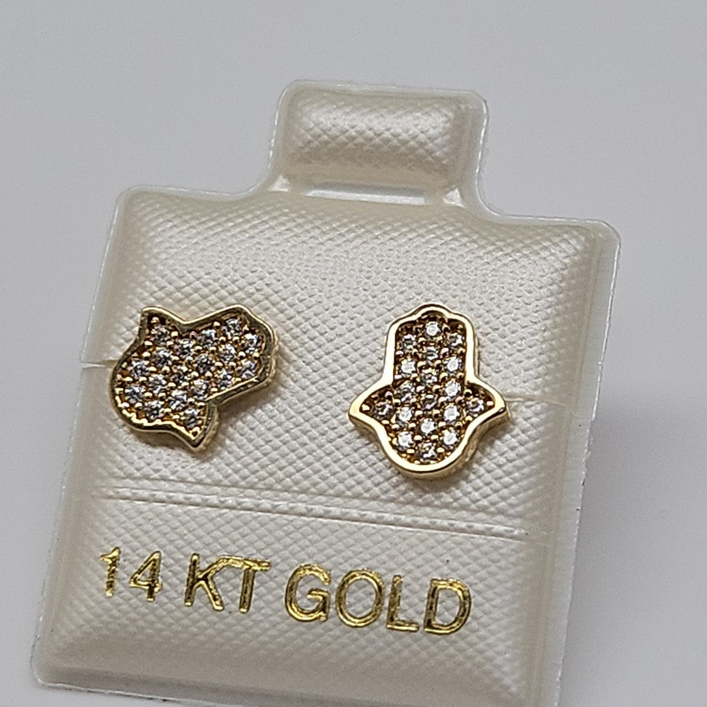 BROQUELES ORO 14K 1.3 (NUEVO)