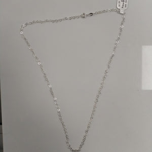 CADENA CORAZONES PLATA .925 60 CM 3.02 GR (NUEVO)