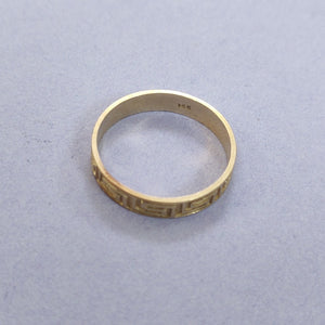 ANILLITO ORO 14 K 1.8 GRMS (SEMINUEVO)
