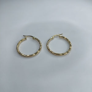 ARRACADAS ORO 14K 2 (NUEVO)