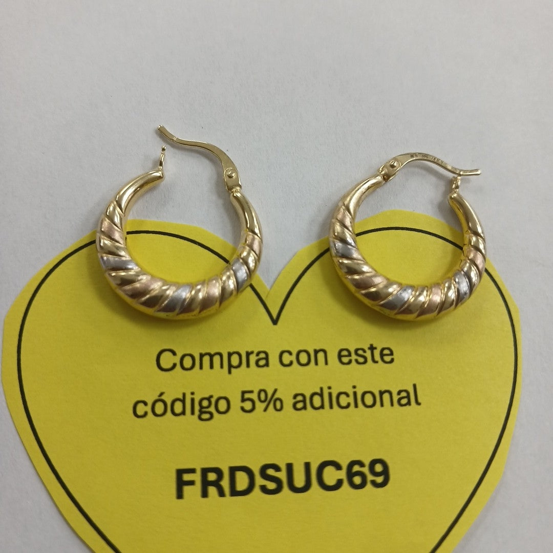 ARRACADAS ORO 14K 1.8 (NUEVO)