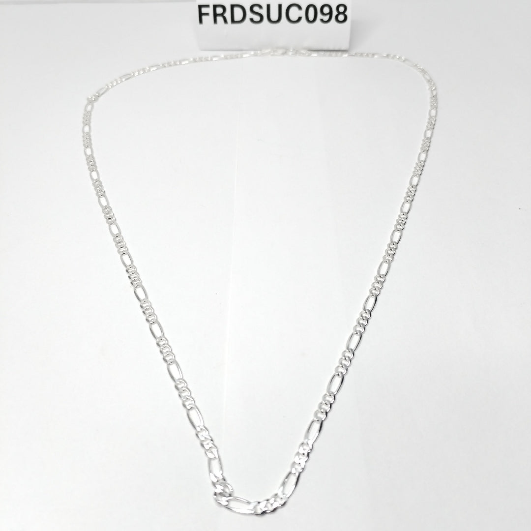 CADENA 3X1 PLATA .925 55 CM 7.12 GR (NUEVO)