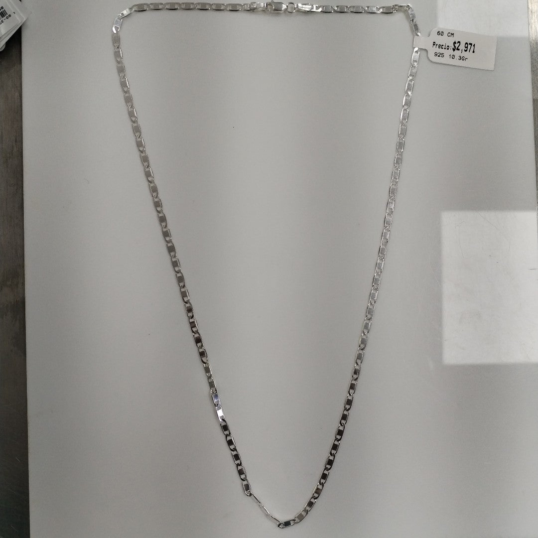 CADENA GUCHI PLATA .925 60 CM 10.33 GR (NUEVO)