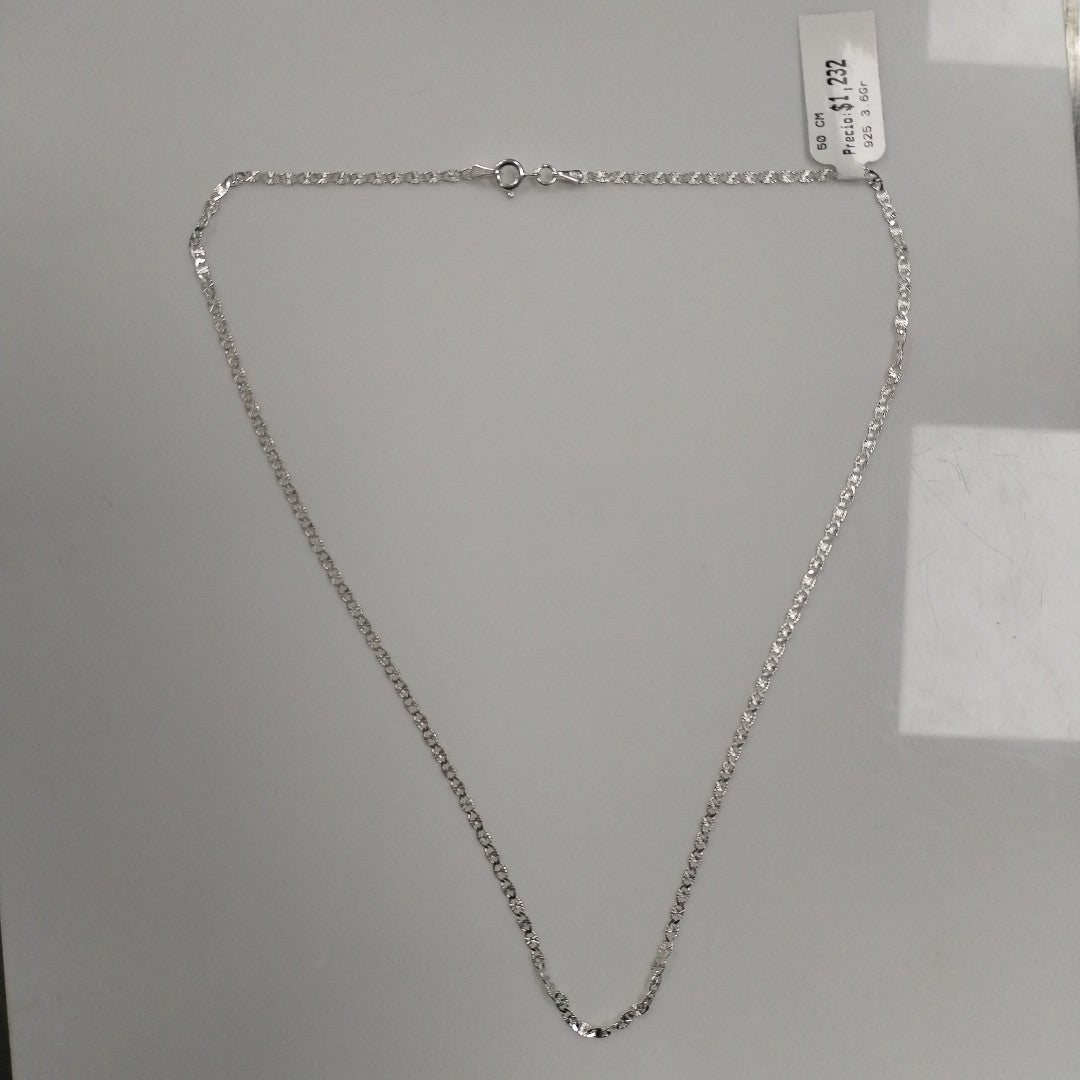 CADENA GUCHI PLATA .925 50 CM 3.62 GR (NUEVO)