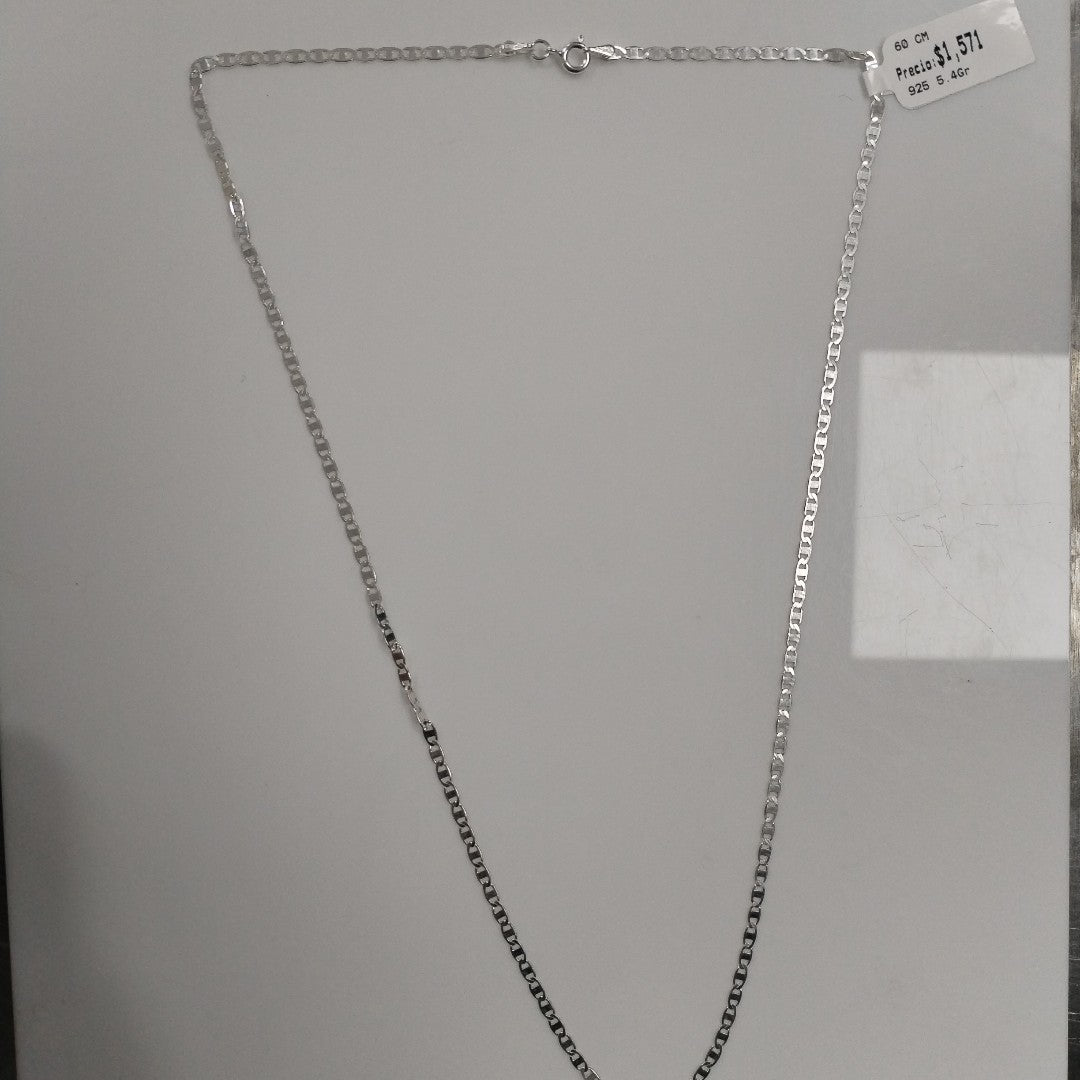 CADENA GUCHI PLATA .925 60 CM 5.42 GR (NUEVO)