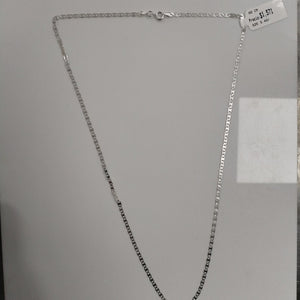 CADENA GUCHI PLATA .925 60 CM 5.42 GR (NUEVO)