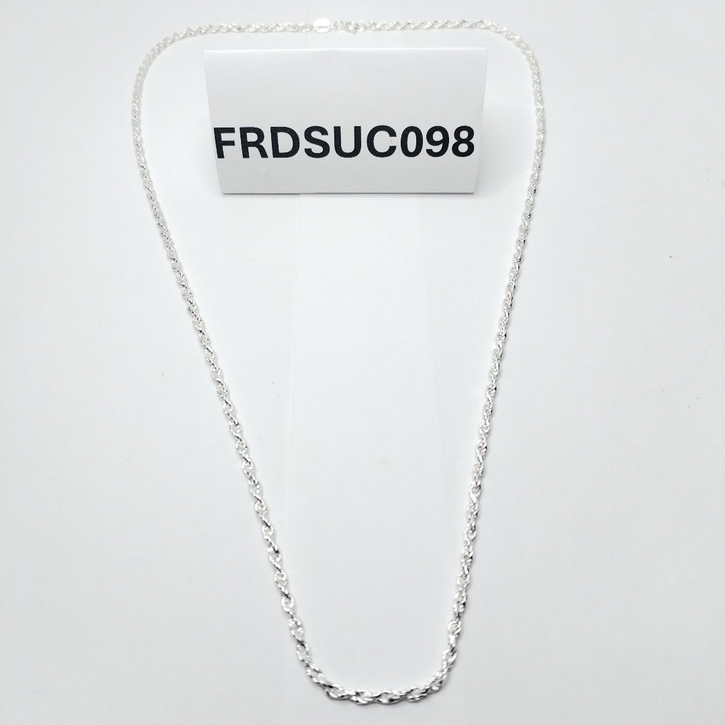CADENA TORZAL PLATA .925 55 CM 9.52 GR (NUEVO)