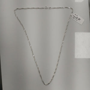 CADENA MEDIO TZL PLATA .925 55 CM 4.12 GR (NUEVO)