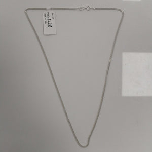 CADENA BARBADA PLATA .925 50 CM 4.22 GR (NUEVO)