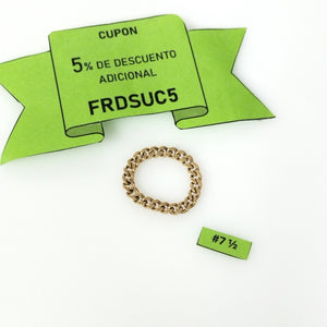 ANILLO ORO 14 K 2.5 GRMS (SEMINUEVO)