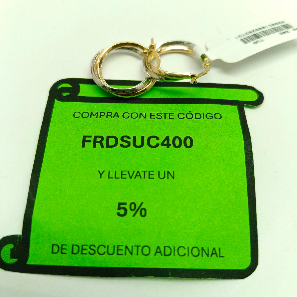 ARRACADAS ORO 14K 1.8 (NUEVO)