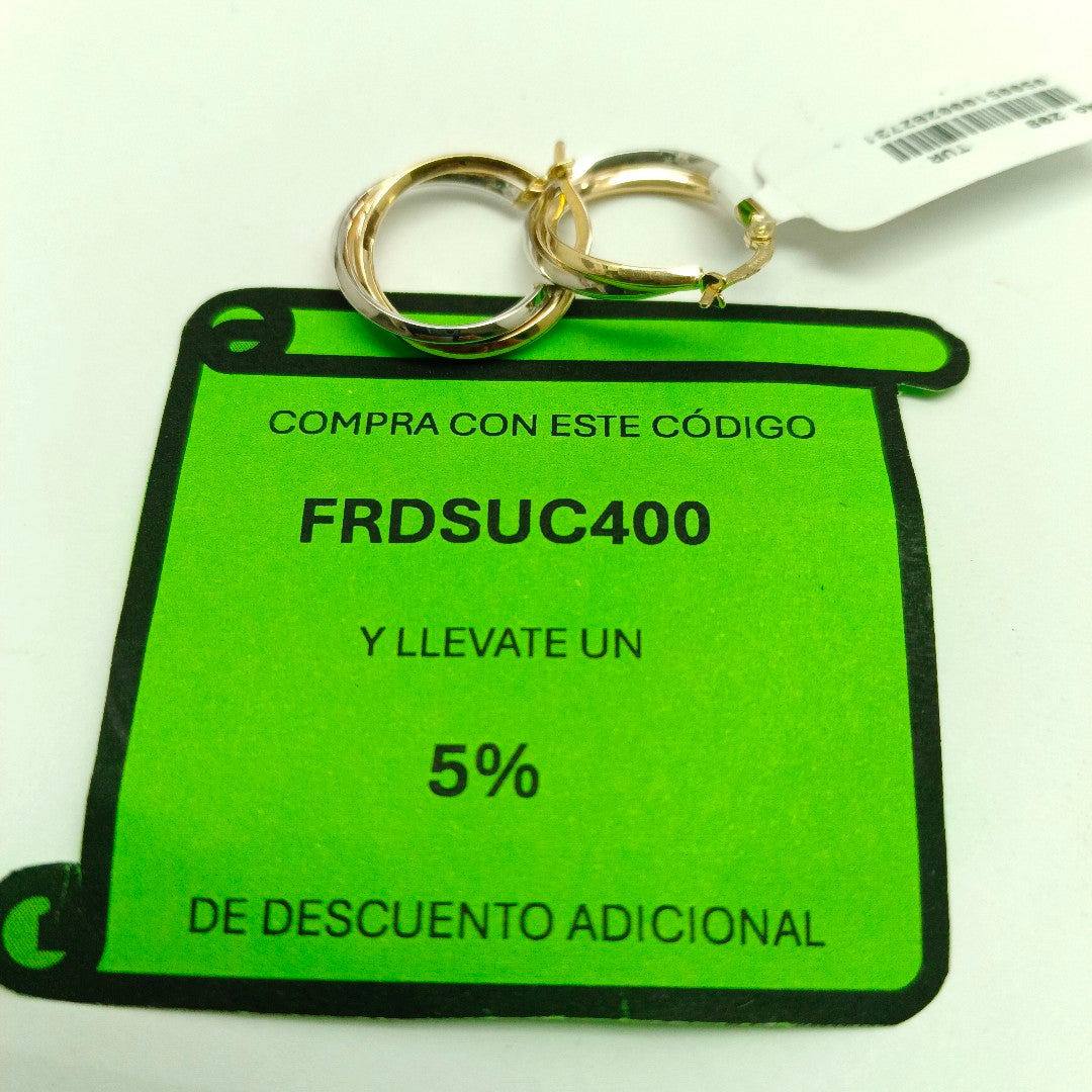 ARRACADAS ORO 14K 1.8 (NUEVO)