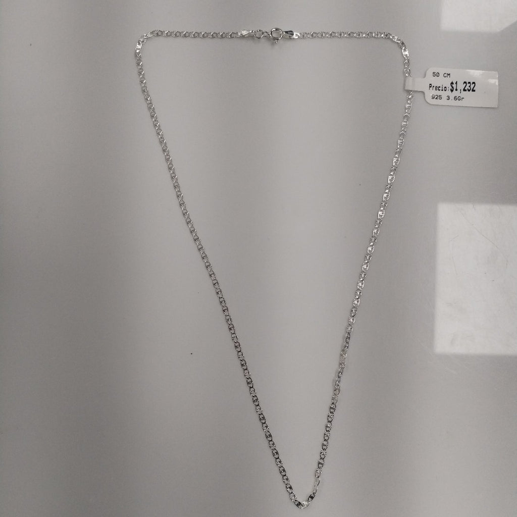 CADENA GUCHI PLATA .925 50 CM 3.62 GR (NUEVO)