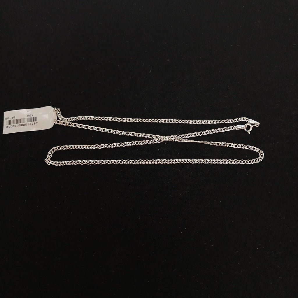 CADENA DOBLE ESLABON PLATA .925 50 CM 3.73 GR (NUEVO)