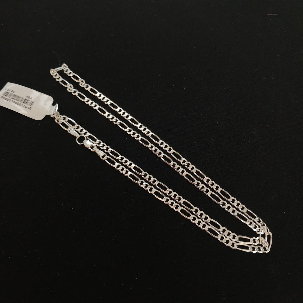 CADENA 3X1 PLATA .925 55 CM 7.62 GR (NUEVO)